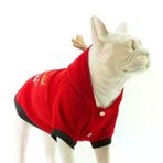 Lindo Club N. Deer Beden 6 Kırmızı Köpek Sweatshirt