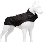 Lindo Dogs Siyah Beden 1 Softshell Black Skull Köpek Yağmurluğu