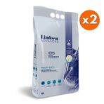 Lindocat Advanced Multicat Koku Önleyici & Ekstra Güçlü Topaklanan Kedi Kumu 12 Lt x 2 Adet