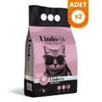 Lindocat Prestige Bebek Pudralı Kedi Kumu - 2 Adet 5 Lt