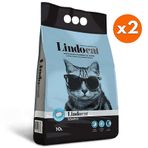 Lindocat Soaply Marsilya Sabunlu İnce Taneli Kedi Kumu 10 Lt x 2 Adet