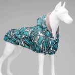 Lindodogs Aqua Black Aqua 6 Polarlı Su Geçirmez Köpek Yağmurluğu