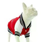 Lindodogs College AllStar Kırmızı 2 Küçük Orta ve Büyük Irk Köpek Sweatshirt