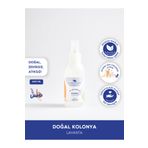 Lindos Doğa & Cilt Dostu Sprey Kolonya Lavanta Mini Çanta Cep Boy Vegan Kolonyası 100 ml