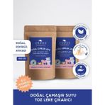 Lindos Naturals Doğal Çamaşır Suyu Tozu Leke Çıkarıcı 2'li Paket - 800 gr