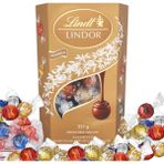 Lindt Lindor Kutu Çikolata Fındıklı Lezzet 411 gr Dört Farklı Seçenekle - 1 Adet