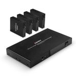 Lindy LIN-38262 70M Cat.6 4 Port Hdmi 4K60 Splitter Extender