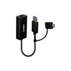 Lindy LIN-43412 USB 3.2 Gen1 To RJ45 Gigabit USB Ethernet Adaptör