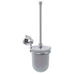 Line Bathroom Master Tuvalet Fırçalık (buzlu Cam) Krom Çok Renkli