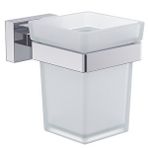 Line Bathroom Prime Diş Fırçalık (buzlu Cam) Krom Çok Renkli