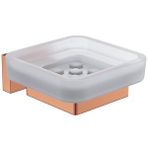 Line Bathroom Prime Sabunluk (buzlu Cam) Rose Turuncu