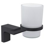Line Bathroom Viona Diş Fırçalık (buzlu Cam) Mat Siyah Çok Renkli