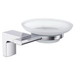 Line Bathroom Viona Sabunluk (buzlu Cam) Krom Gümüş