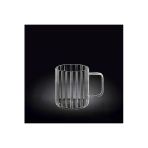 Line Double Espresso Fincanı Kulplu Borosilikat 4'Lü Cam Fincan Seti 150 Ml