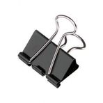 Linea Binder Clips 41 Mm Mandal Klips Siyah Renk Metal 12 Li Kutu