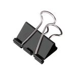 Linea Binder Clips 51 Mm Mandal Klips Siyah Renk Metal 12 Li Kutu