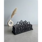 Linea Craft Lotus Masaüstü Peçetelik - Siyah