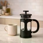 Linea French Press - Şeffaf / Siyah - 350 Ml