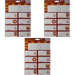 Linea Galatasaray Ders Programlı Okul Etiketi 3 YAPRAK463643 - Renkli