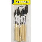Linea Sanatsal Metal Spatula 5li Set