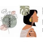 Lineart LA-BOHO7 Pirinç Dekupaj Kağıdı