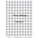 Lineart LA-GINGHAM1 Pirinç Dekupaj Kağıdı