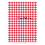Lineart LA-GINGHAM10 Pirinç Dekupaj Kağıdı