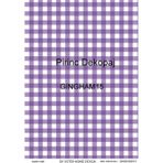 Lineart LA-GINGHAM15 Pirinç Dekupaj Kağıdı