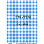 Lineart LA-GINGHAM19 Pirinç Dekupaj Kağıdı