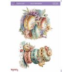 Lineart LNT448 Pastel Makaron Desenli Açık Zemin Sulu Transfer 25*35 cm