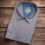 Linen Keten Klasik Uzun Kollu Terletmeyen Bej Erkek Gömlek (Regular Kalıp) - 4XL