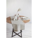 Linen Mood Premium Taş Renk Linen Keten Runner 40 X 150cm