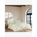 Linens Allday Miren Pamuk Saten King Nevresim Takımı Yeşil