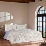 Linens Allday Monte Pamuk Saten Tek Kişilik Nevresim Takımı Lila