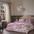 Linens Allday Pale Pamuk Saten Çift Kişilik Nevresim Takımı Pembe - 200 x 220 cm