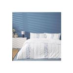 Linens Allday Pearl Pamuk Saten Mavi Tek Kişilik Nevresim Takımı