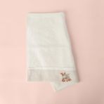 Linens Aqua Pamuk Yüz Havlusu 50X85 Cm Ekru