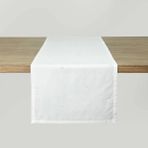 Linens Begonia 45x170 cm Runner Optik Beyaz