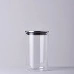Linens Cam-Metal Kapak 10X10x17 Cm Kavanoz