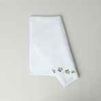 Linens Chestnut Pamuk 50X85 cm Yüz Havlusu Beyaz - 1 adet yüz havlusu