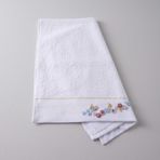 Linens Ella Bambu Beyaz 50X85 cm Yüz Havlusu