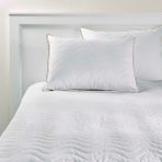 Linens Fluffy Pamuk Extra King Size Yatak Alezi - Beyaz