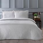 Linens Gardenia Çift Kişilik Yatak Örtüsü Seti Taş