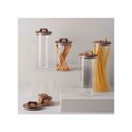 Linens Handle Cam-Akasya Kapak 1400 ml 10x10x24 cm Kavanoz