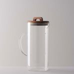 Linens Handle Cam Akasya Kapaklı 1300 ML Sürahi
