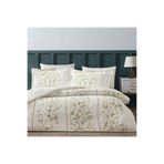 Linens Kamquat Pamuk Saten Çift Kişilik Nevresim Takımı Turuncu