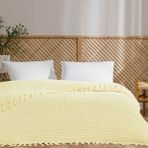 Linens Lirque Pike Çift Kişilik Mavi - Sarı