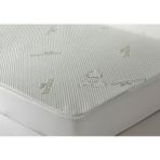 Linens Luxury Bambu Sıvı Geçirmez Tek Kişilik Yatak Alezi - Beyaz - 100 x 200 cm