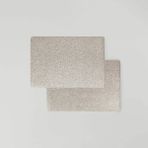 Linens Minzi 2'li 45X30 cm Amerikan Servisi Ekru-Simli