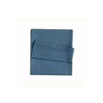 Linens Mix Match Indigo Pamuk Saten Çift Kişilik Çarşaf